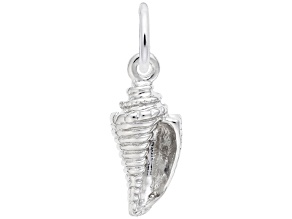 Silver Shell Charm
