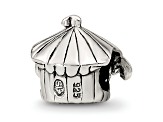 Sterling Silver Circus Tent Bead