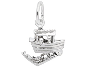 Silver Noahs Ark Charm