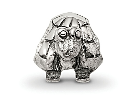 Sterling Silver Turtle Bead