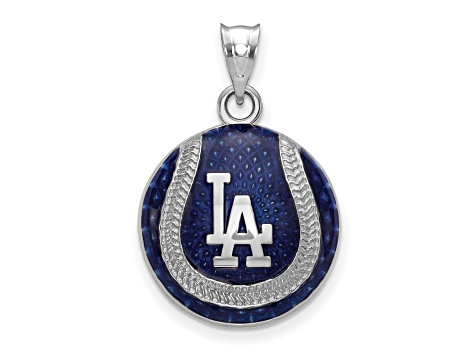 LogoArt St. Louis Cardinals Sterling Silver Enamel Pendant