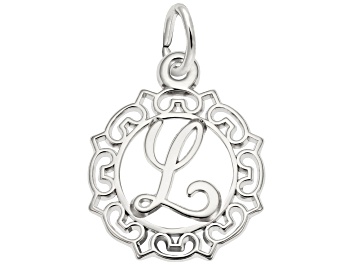 Picture of Silver Initial L Charm