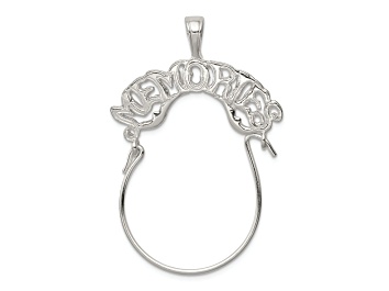 Picture of Sterling Silver Memories Charm Holder