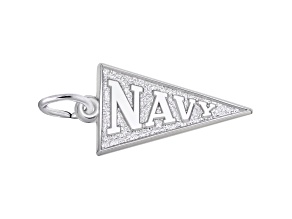 Silver Navy Charm