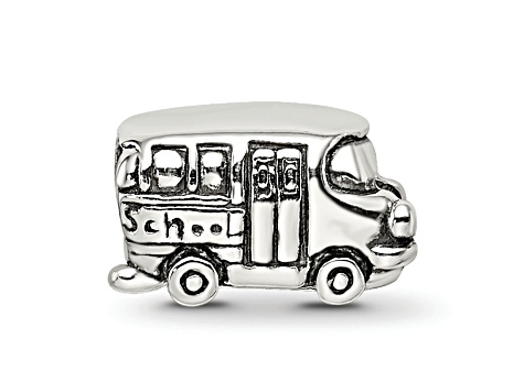 Sterling Silver Bus Bead