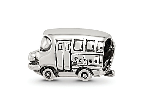 Sterling Silver Kids Bus Bead
