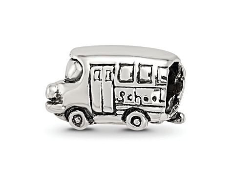 Sterling Silver Bus Bead