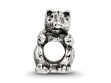 Sterling Silver Squirrel Bead