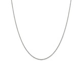 Sterling Silver 1.1mm Rolo Chain Necklace