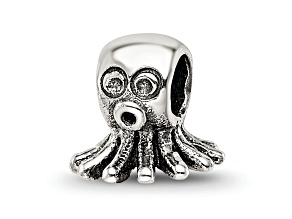 Sterling Silver Octopus Bead