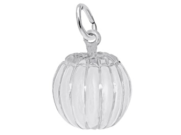 Picture of Silver Pumpkin Charm