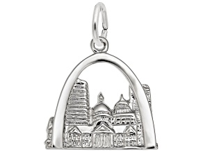 Silver St. Louis Charm