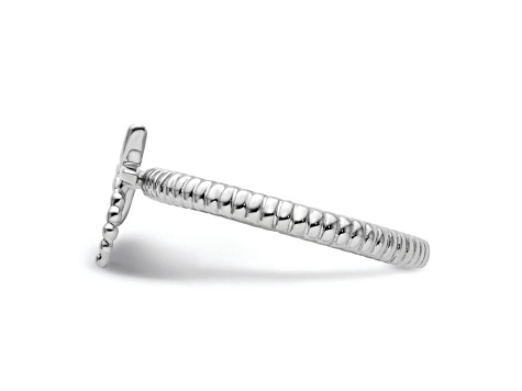 Sterling Silver Stackable Expressions Dragonfly Ring