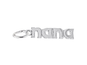Silver Nana Charm