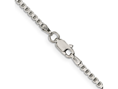 Sterling Silver 2mm Box Chain Necklace