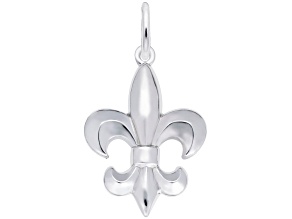 Silver Fleur De Lis Charm