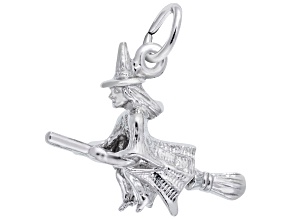 Silver Witch Charm