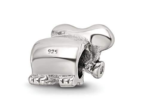 Sterling Silver Elephant Bead