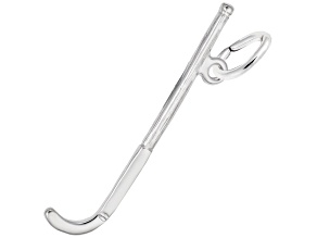 Silver Field Hockey Charm