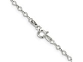 Sterling Silver 2.25mm Fancy Rolo Chain Necklace