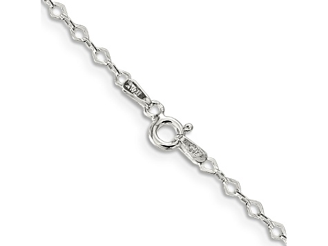 Sterling Silver 2.25mm Fancy Rolo Chain Necklace