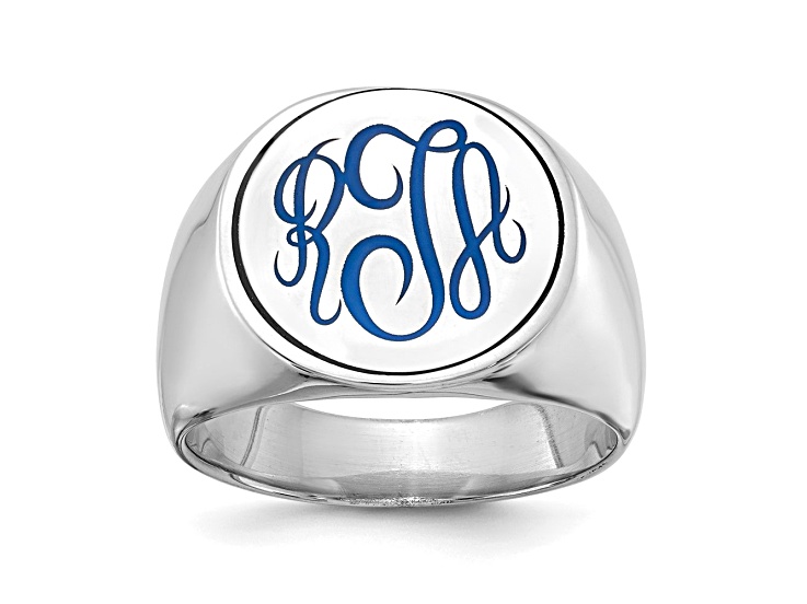 Monogram Signet - Silver