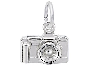 Silver Camera Charm