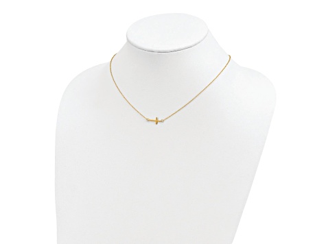 10K Yellow Gold Over Sterling Silver with 2-inch Extension