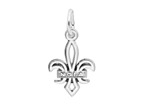 Silver Fleur De Lis -NOLA Charm