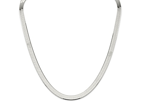 Sterling Silver 8mm Magic Herringbone Chain