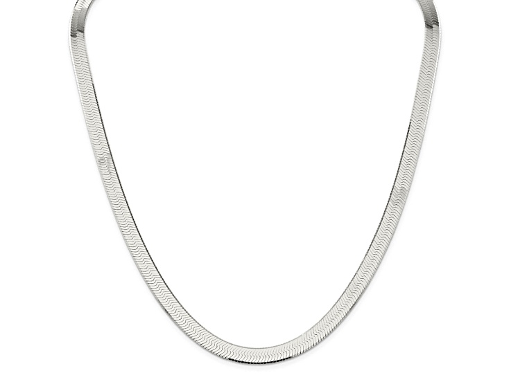 Sterling Silver 8mm Magic Herringbone Chain
