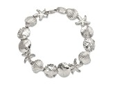 Sterling Silver Seashells Bracelet