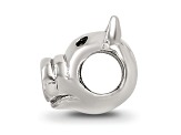 Sterling Silver Pig Bead