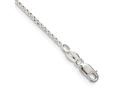 Sterling Silver Polished Rolo Chain Bracelet