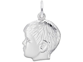 Silver Boy Charm