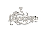 Sterling Silver Daughter Charm