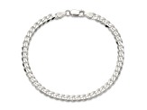 Sterling Silver 4.5mm Curb Chain Bracelet