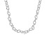 Sterling Silver 4mm Cable Link Chain Necklace 18 Inches