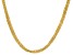 18K Yellow Gold over Sterling Silver Multi-Strand Braided Mesh Necklace