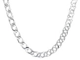 Sterling Silver 5mm Twisted Curb Link 20 Inch Chain