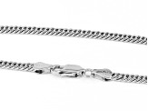 Sterling Silver 4mm Double Curb 20 Inch Chain