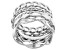 Sterling Silver Set Of 5 Stackable Band Rings