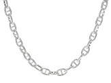 Sterling Silver 7.2mm Mariner 20 Inch Chain