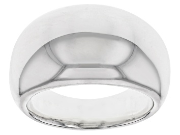Picture of Sterling Silver Polished Graduated Dome Ring