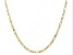 18k Yellow Gold Over Sterling Silver 2mm Figaro 20 Inch Chain