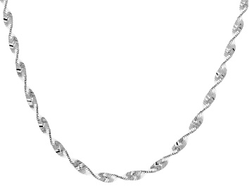 Picture of Sterling Silver 3.2mm Twisted Herringbone 20 Inch Chain