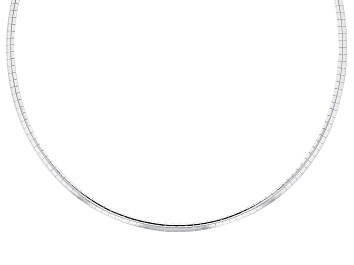 Picture of Sterling Silver 2.5mm Omega 18 Inch Chain