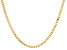 18k Yellow Gold Over Sterling Silver 4mm Flat Curb 18 Inch Chain