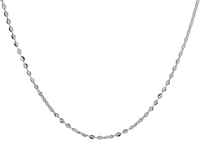 Sterling Silver 2.5mm Mariner 18 Inch Chain