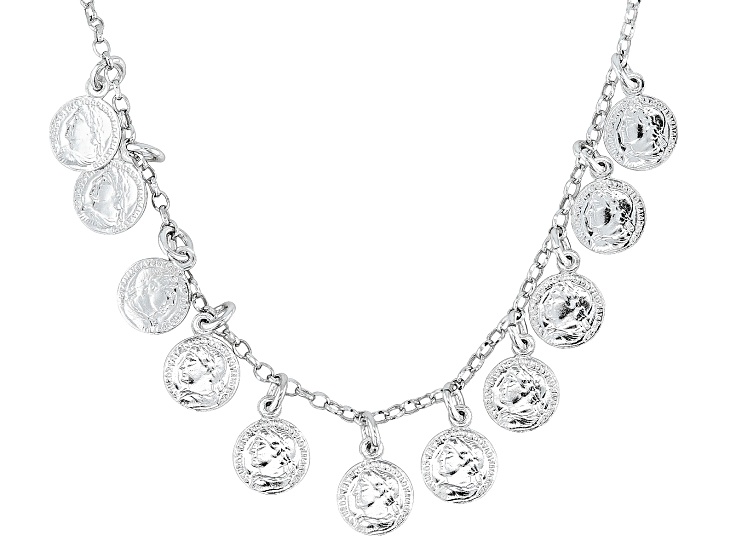 CTHY ORNAMENT COIN CHAIN RHODIUM SILVER 【公式通販】